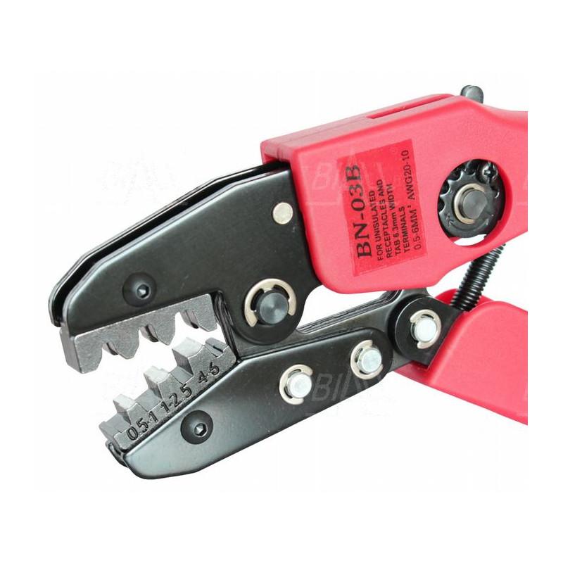 OPT BN03B Zaciskarka konektorów nieizolowanych 0,5-6mm2