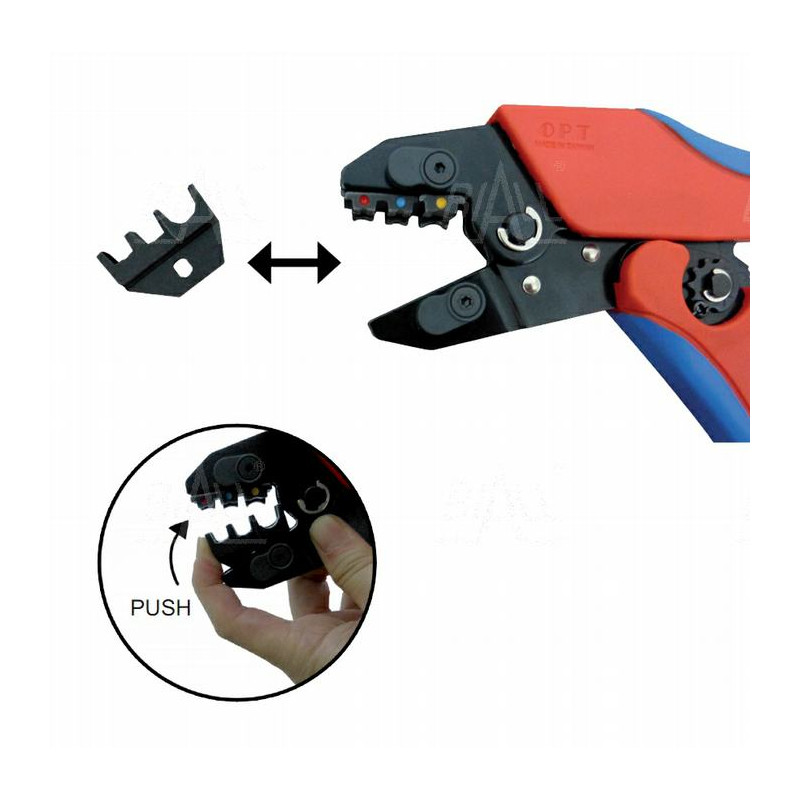 OPT QLY03C-6D Zestaw narzędzi do końcówek kablowych "Fast and Easy"