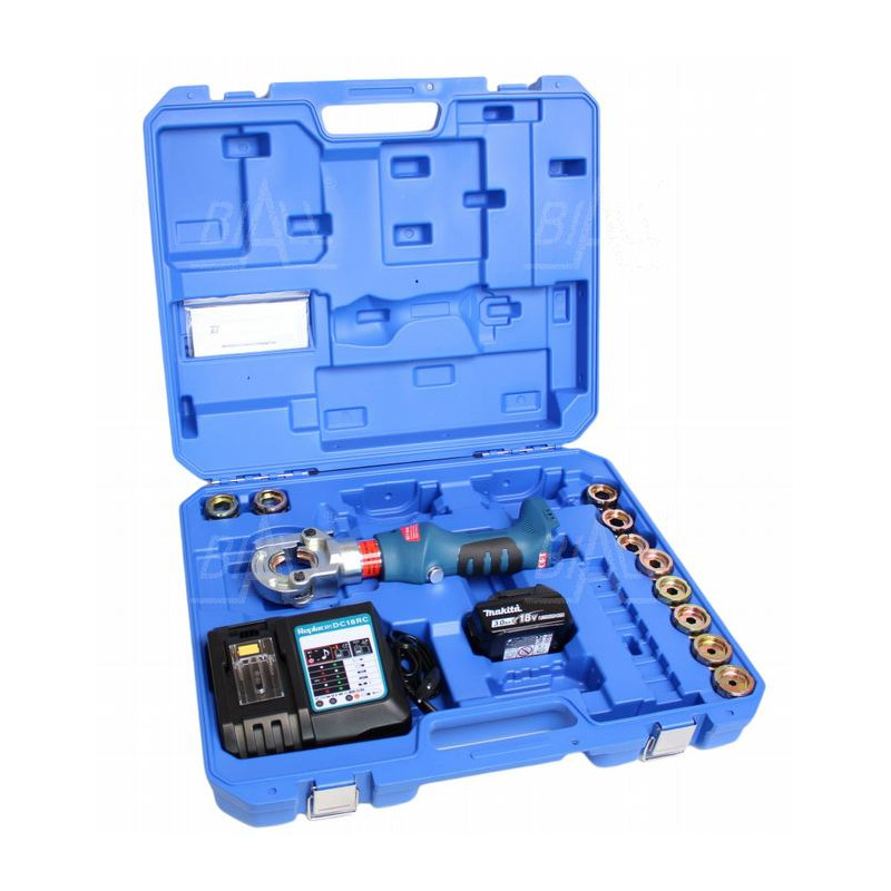 OPT ECT622M Praska akumulatorowa 6T 6-300mm2, matryce R22 16-300mm2, 3,0Ah 18V