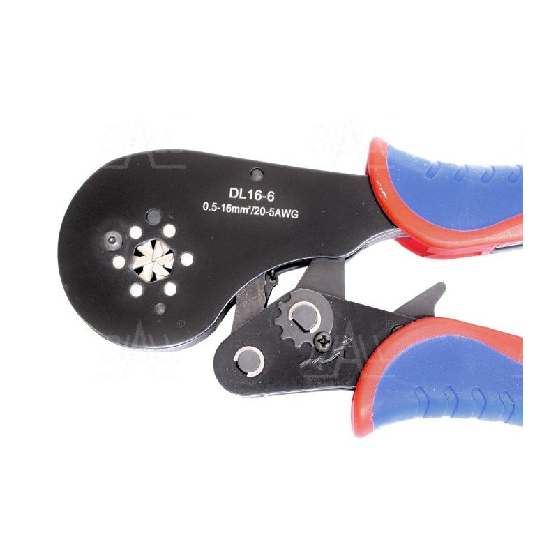 OPT DL16-6 Zaciskarka tulejek 0,5-16mm2 sześciokąt