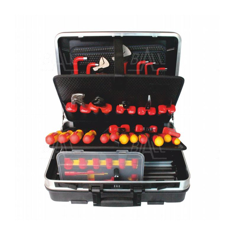 OPT ZNIW-1 Zestaw narzędzi izolowanych 1000V w walizce 49el.