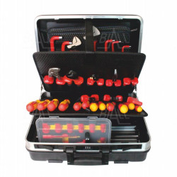 OPT ZNIW-3 Zestaw narzędzi izolowanych 1000V + EAZY VOLT PRO LCD w walizce 51el.