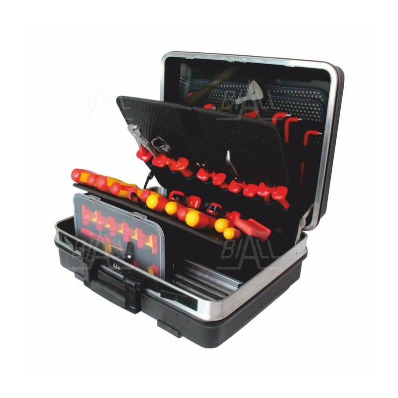 OPT ZNIW-3 Zestaw narzędzi izolowanych 1000V + EAZY VOLT PRO LCD w walizce 51el.