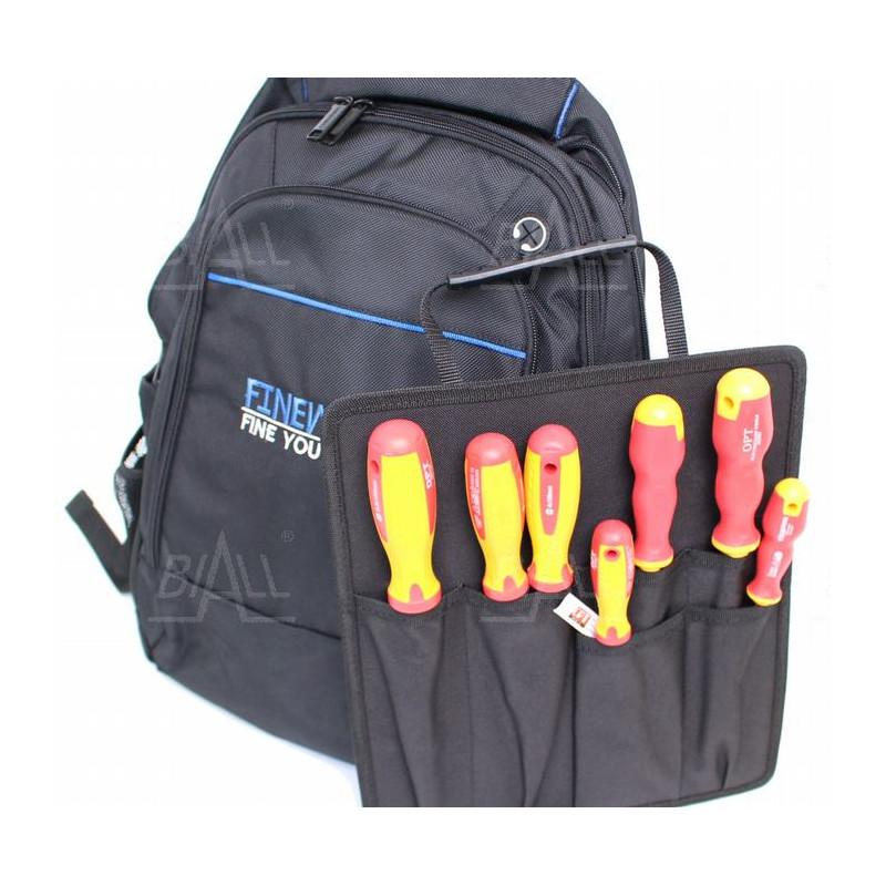 OPT ZNIP-1 Zestaw narzędzi izolowanych 1000V w plecaku 22el.