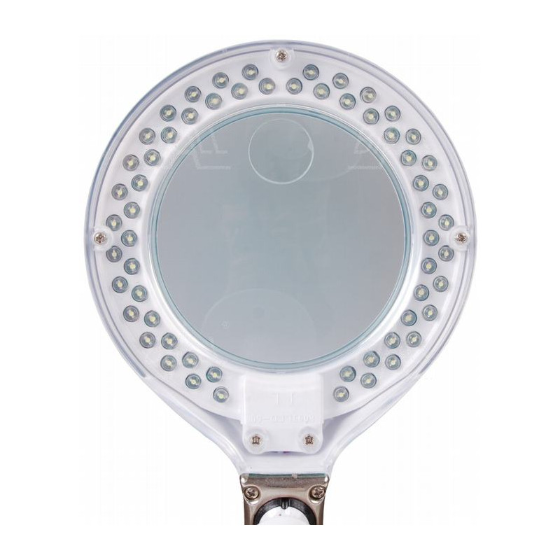 Lampa biurkowa LED SMD z lupą (102mm) 8093LED-A 3D+12D 6,5W