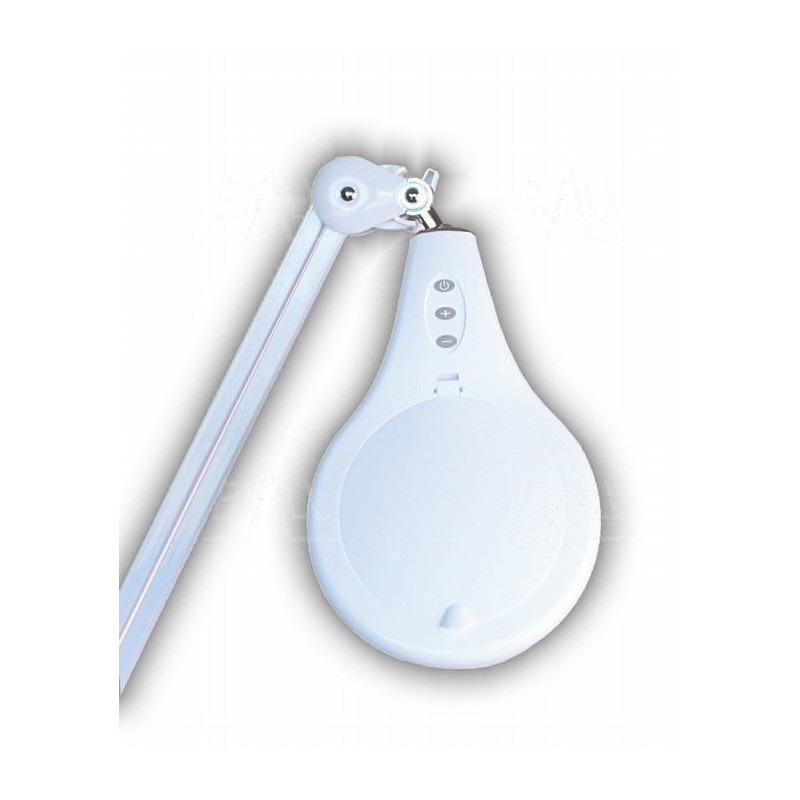 Lampa warsztatowa LED SMD z lupą (127mm) 8066LED-2-A 5D 2-10W