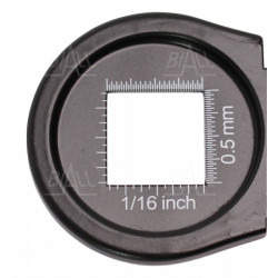 Lupa stojąca z podświetleniem 20mm/30x z podziałką skala 0.5mm 2106
