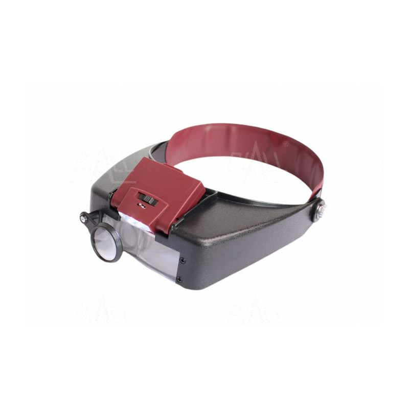 Lupa nagłowna  1,5x  3x  8,5x  10x z podświetleniem LED LN-81007-A