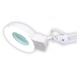 Lampa warsztatowa LED SMD + LED UV z lupą (127mm) 8066HLED-UV ultrafiolet 5D 12W