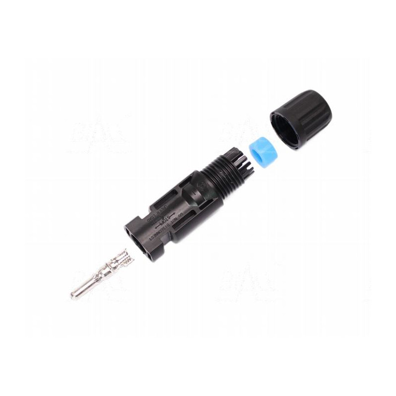 MC4 wtyk na kabel solarny 4/6mm2 IP68 30A
