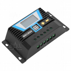Regulator ładowania solarny PWM BSC2024 10A 12/24V