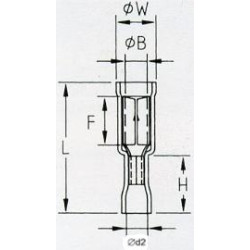KFOIB4 Konektor okrągły izol. żeński 4mm 100szt