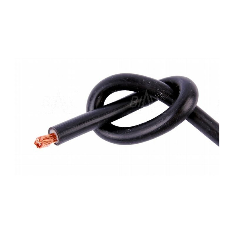 Przewód silikonowy Li2G-2,5mm2 36A Dz4,6 BK czarny mb.